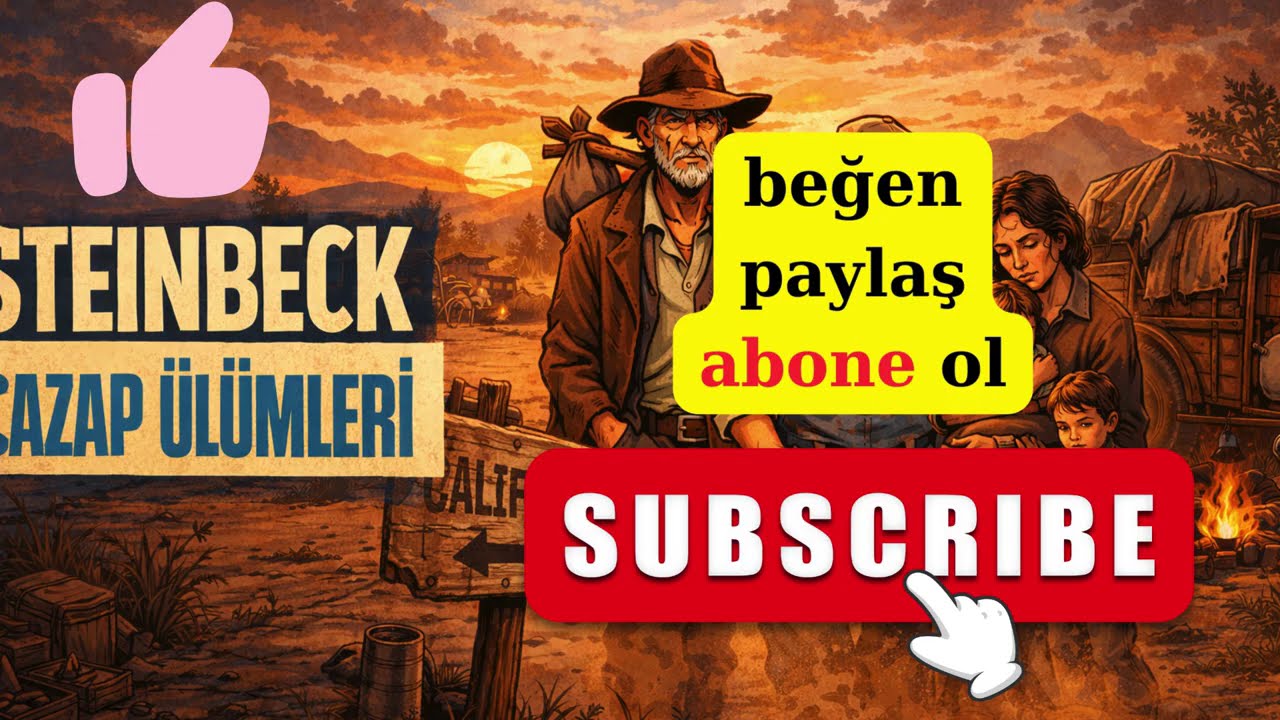 GAZAP ÜZÜMLERİ | Yoksulluk, Göç ve İnsan Onuru (John Steinbeck)