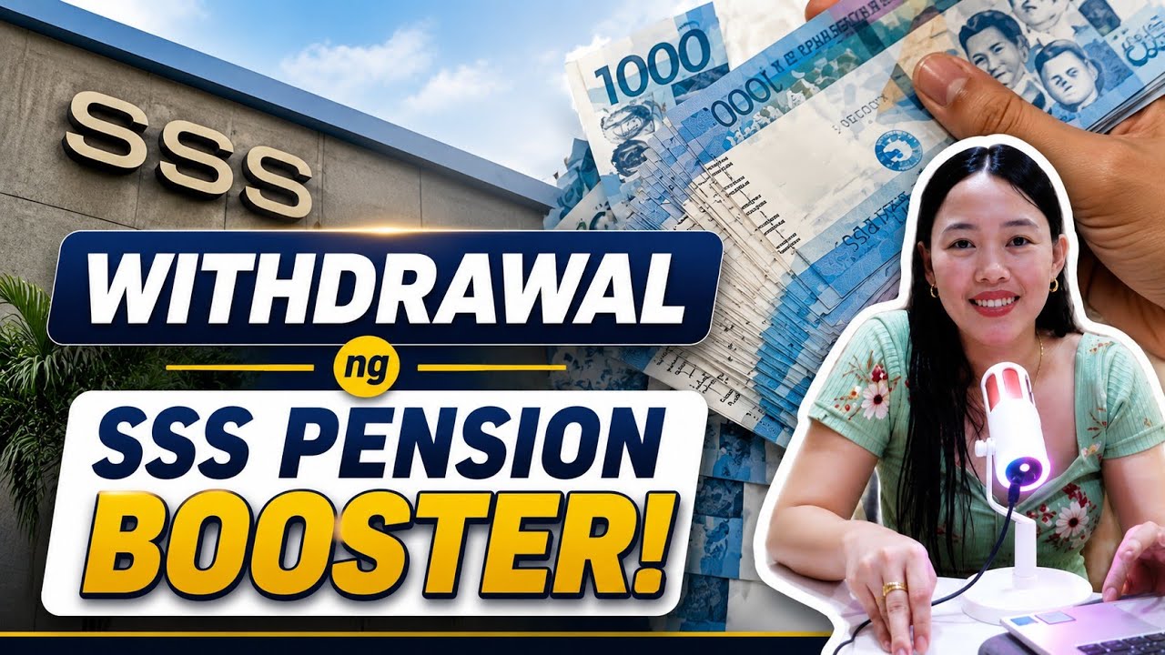 ✅WITHDRAWAL ng SSS PENSION BOOSTER! 2026