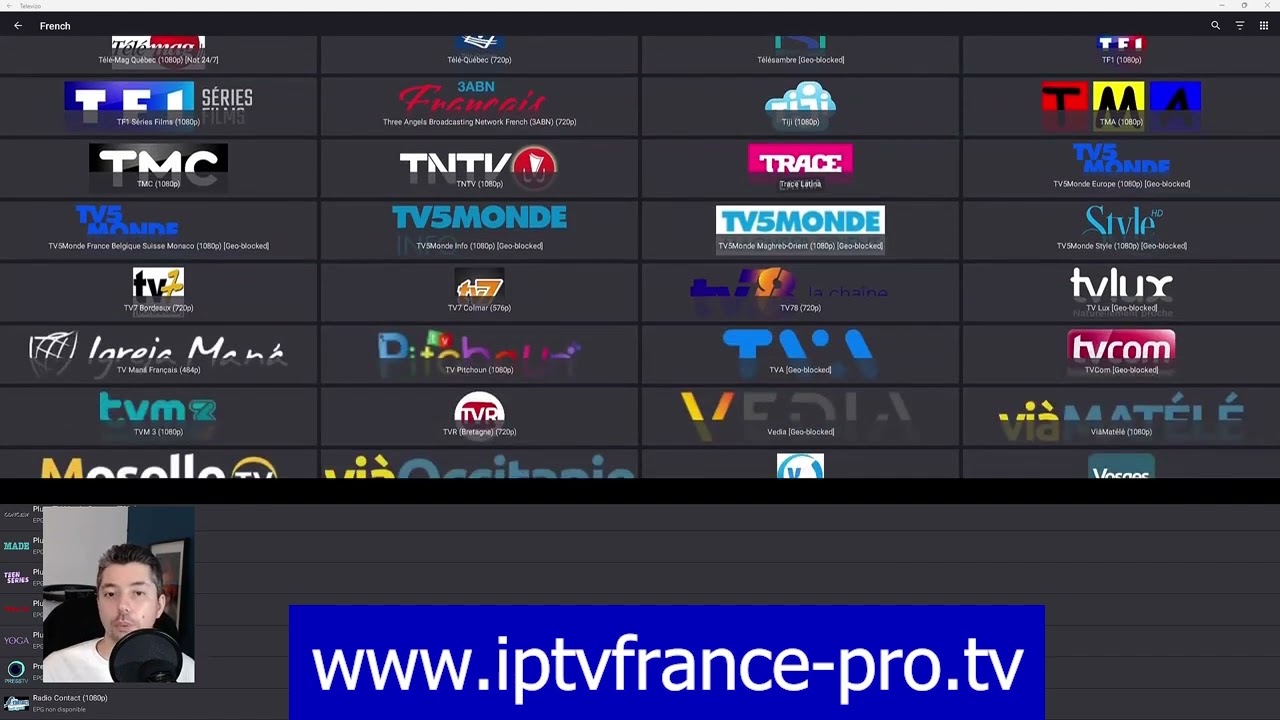 Regarder + de 7400 CHAINES TV Gratuites L&eacute;galement (liens de secours)