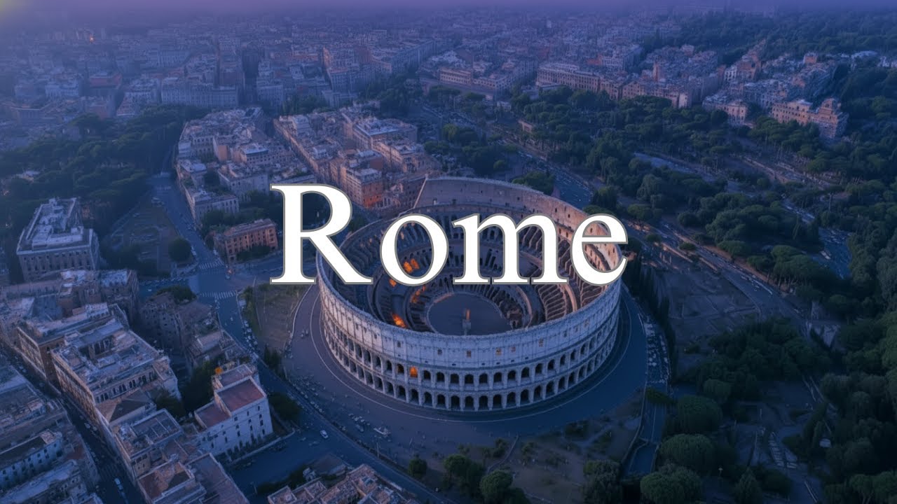 Rome at Sunset 🌅 | Italian Vibes &bull; Soft Guitar & Piano Ambience