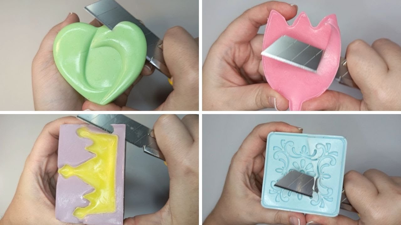 Soap Cutting ASMR for Relaxing - 2