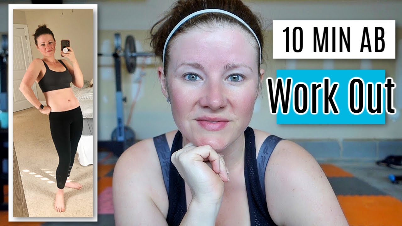 10 MINUTE AB WORK OUT | NO EQUIPMENT | AT HOME