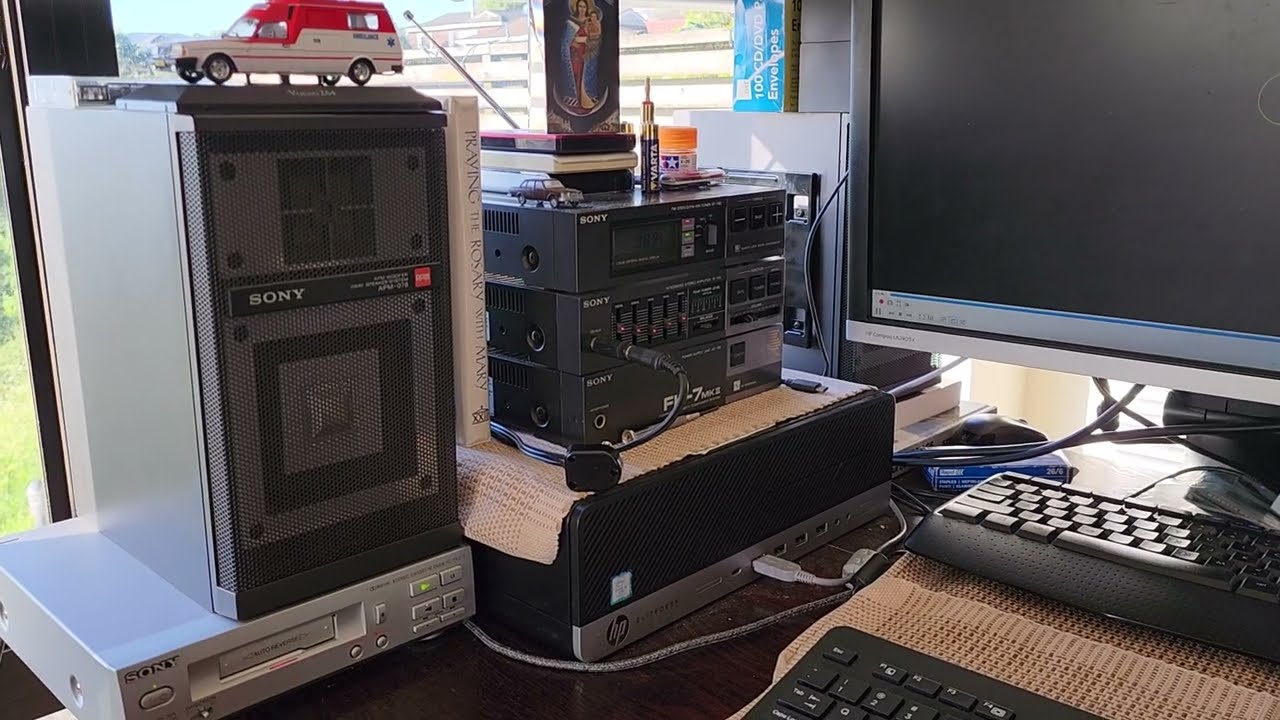 SONY FH7 MKII  , APM-078 Speakers and TC-TX373 Cassette - WoW!