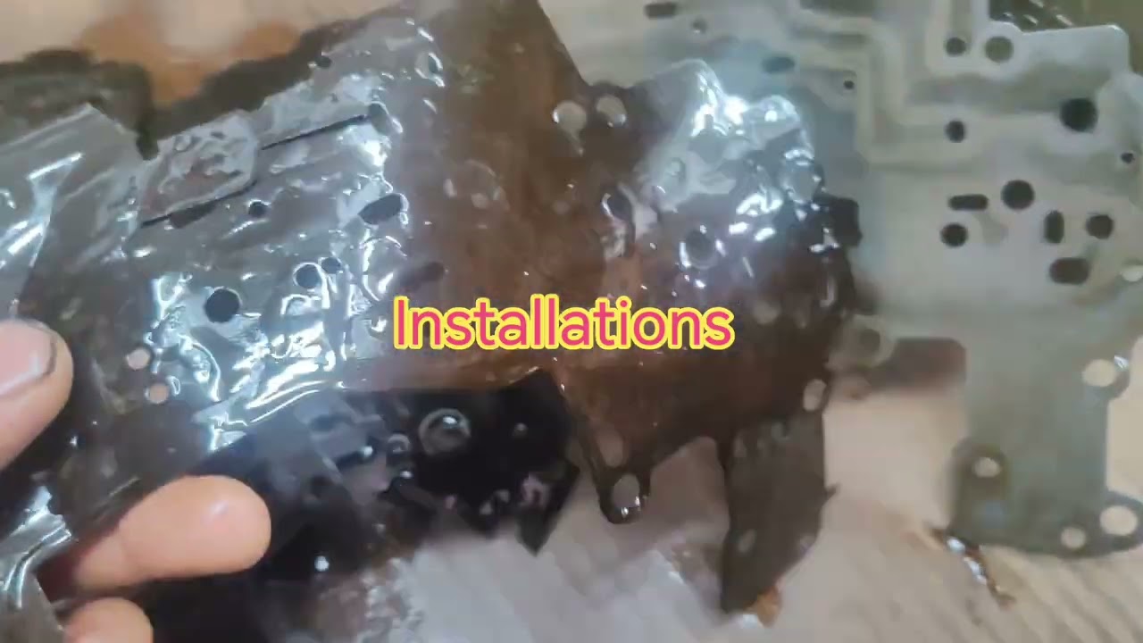 Mitsubishi 03-71,03-71L,03-72L Auto Transmission Valve Body Service and Installations.