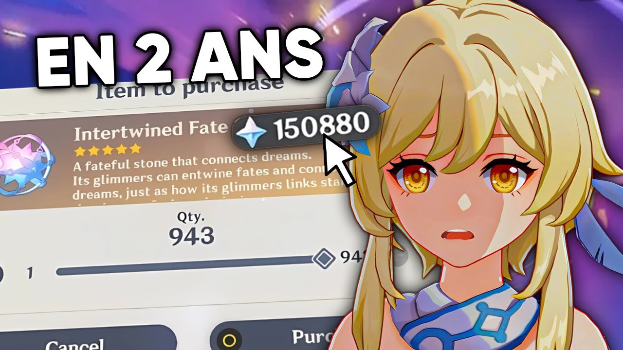 Ce joueur Genshin Impact à économisé en 2 ANS + de 150 000 Primogems !