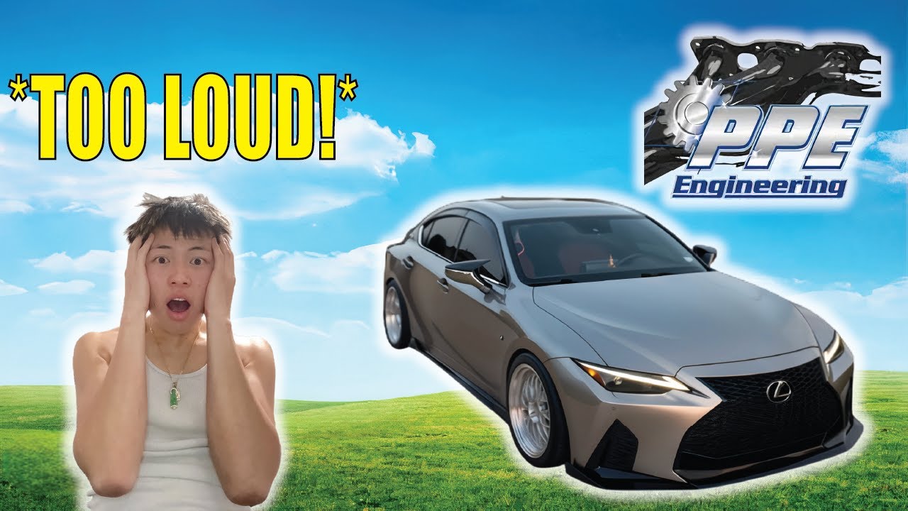 PPE HEADERS FOR LEXUS IS350 4IS WAS TOO LOUD SO I DID THIS...