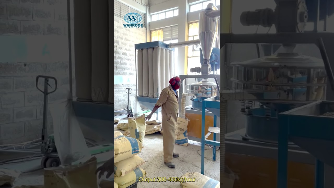 Our Plastic Pulverizer Machine is Working in Ethiopia #shorts #pulverizer #miller #machine #recycle