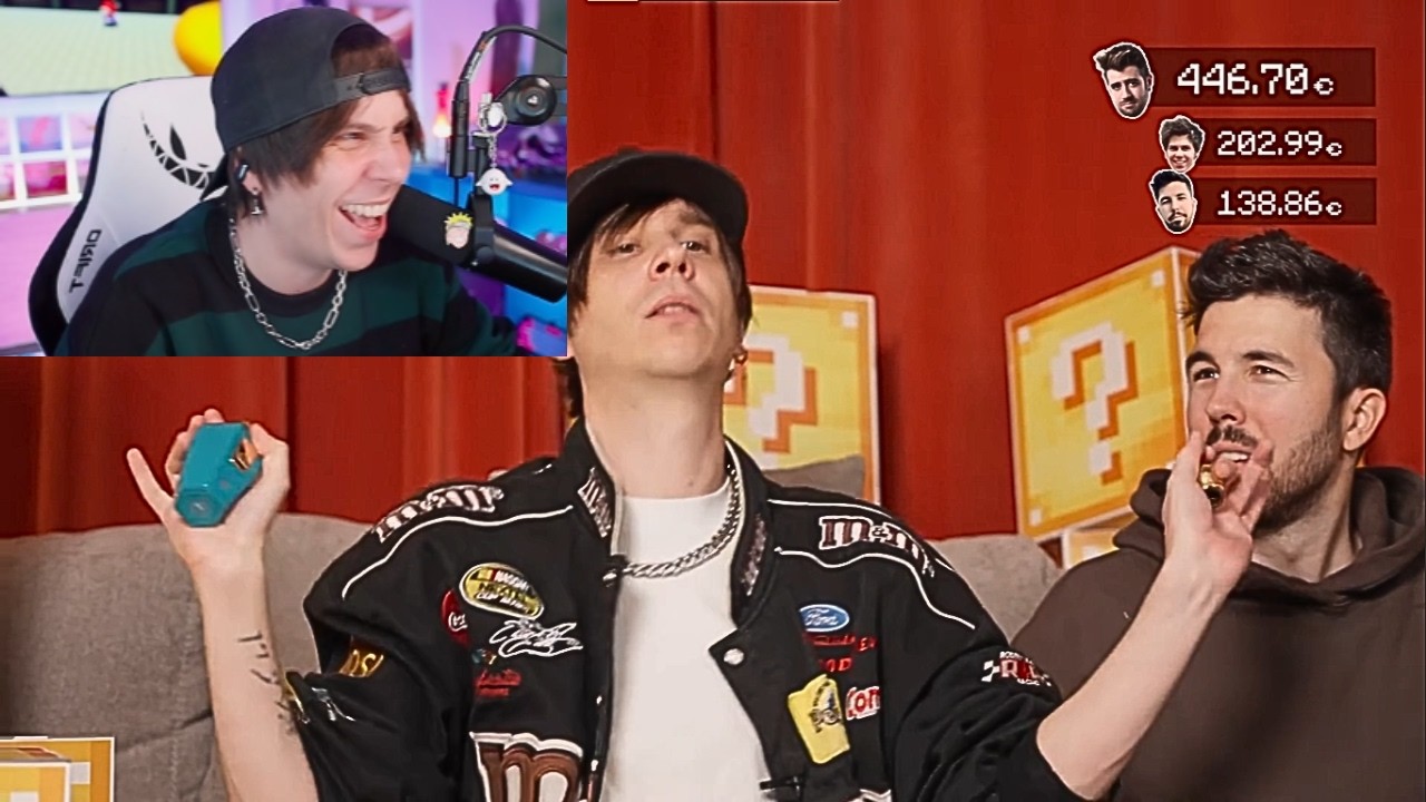 RUBIUS REACCIONA🤯A ABRIMOS 100 LUCKY BLOCKS EN LA VIDA REAL BY THEWILLYREX