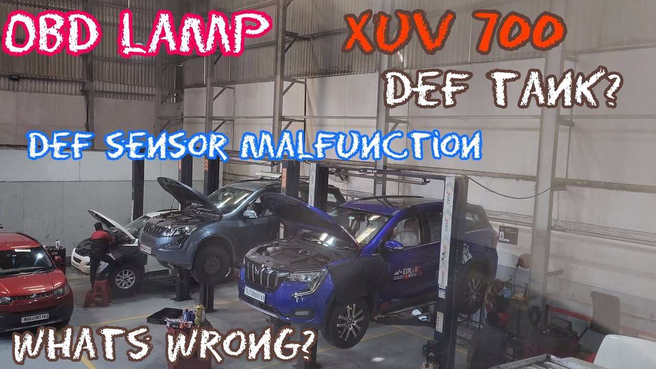 OBD lamp | DEF TANK | DEF TANK SENSOR MALFUNCTION | What's wrong with my XUV 700?