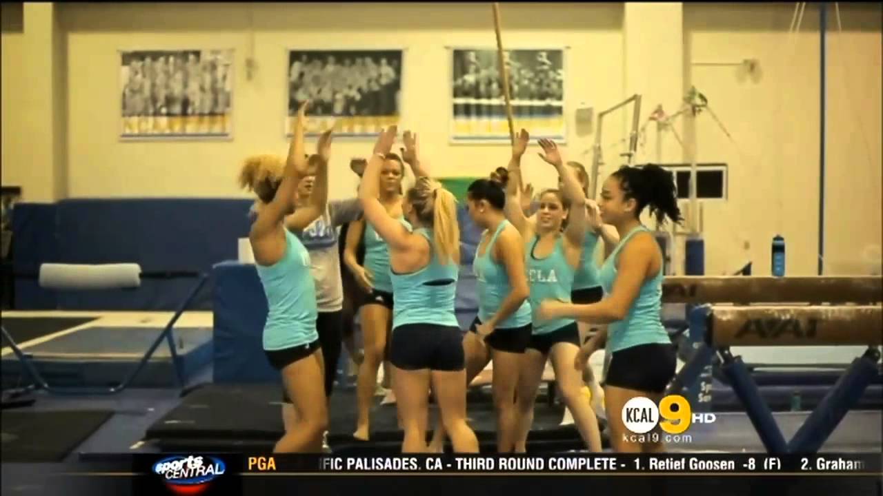 Kristine Leahy Talks With Olympians Turned UCLA Gymnasts
