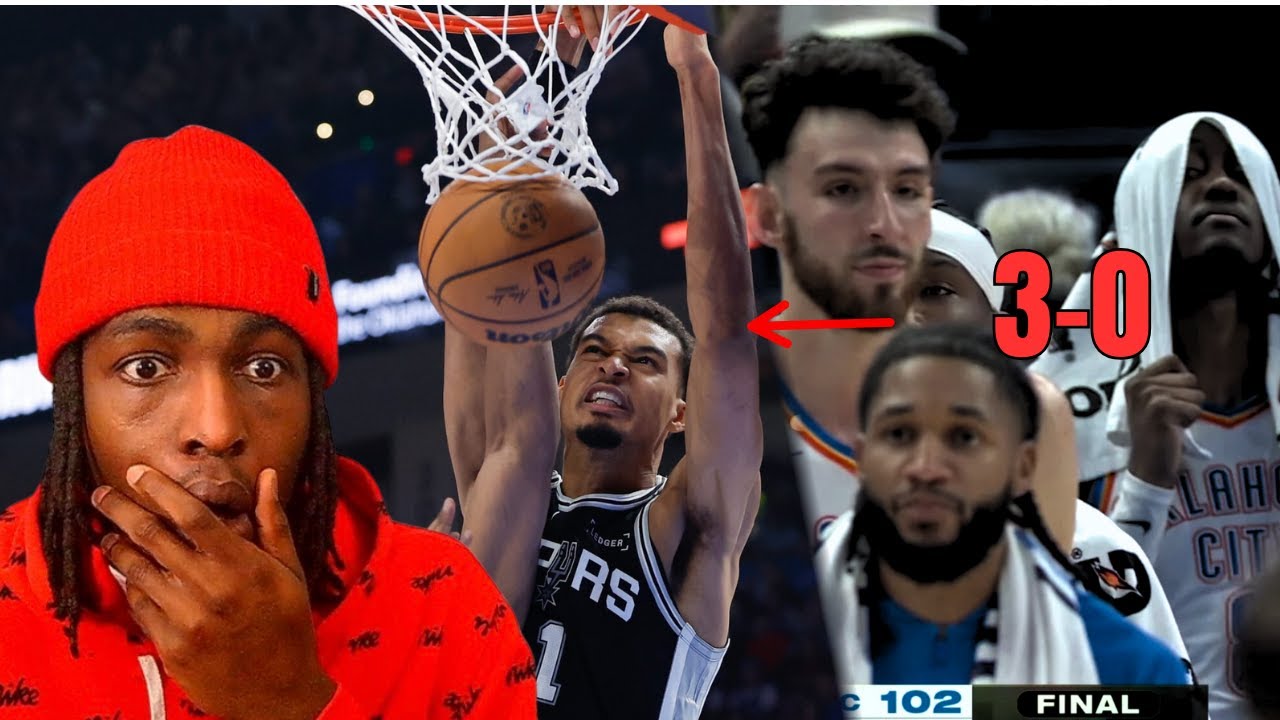 Spurs Beat OKC AGAIN REACTION 😳 (3 Wins in a Row) &mdash; Wemby & San Antonio Are RUNNING the NBA!