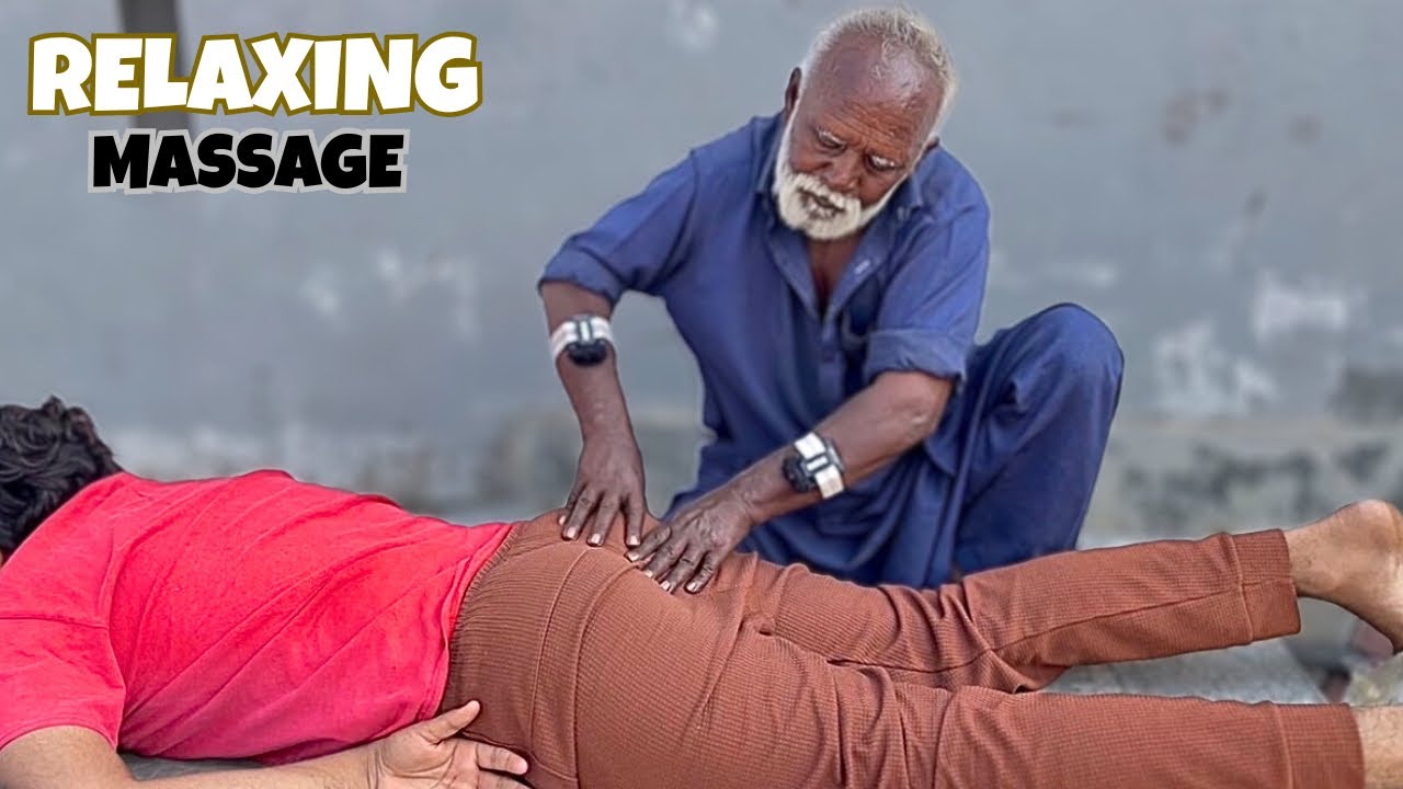 RELAXING FULL BODY MASSAGE BY BABA KALLU | HEAD, BACK, NECK & LEG | FAST & EASY SLEEP |