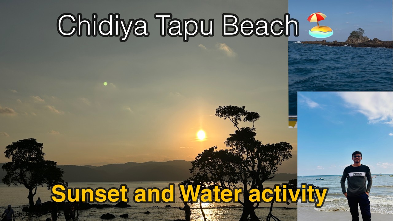 Corbyn’s Cove Beach | Chidiya Tapu Sunset Point | Speed Boating | Andaman 2026