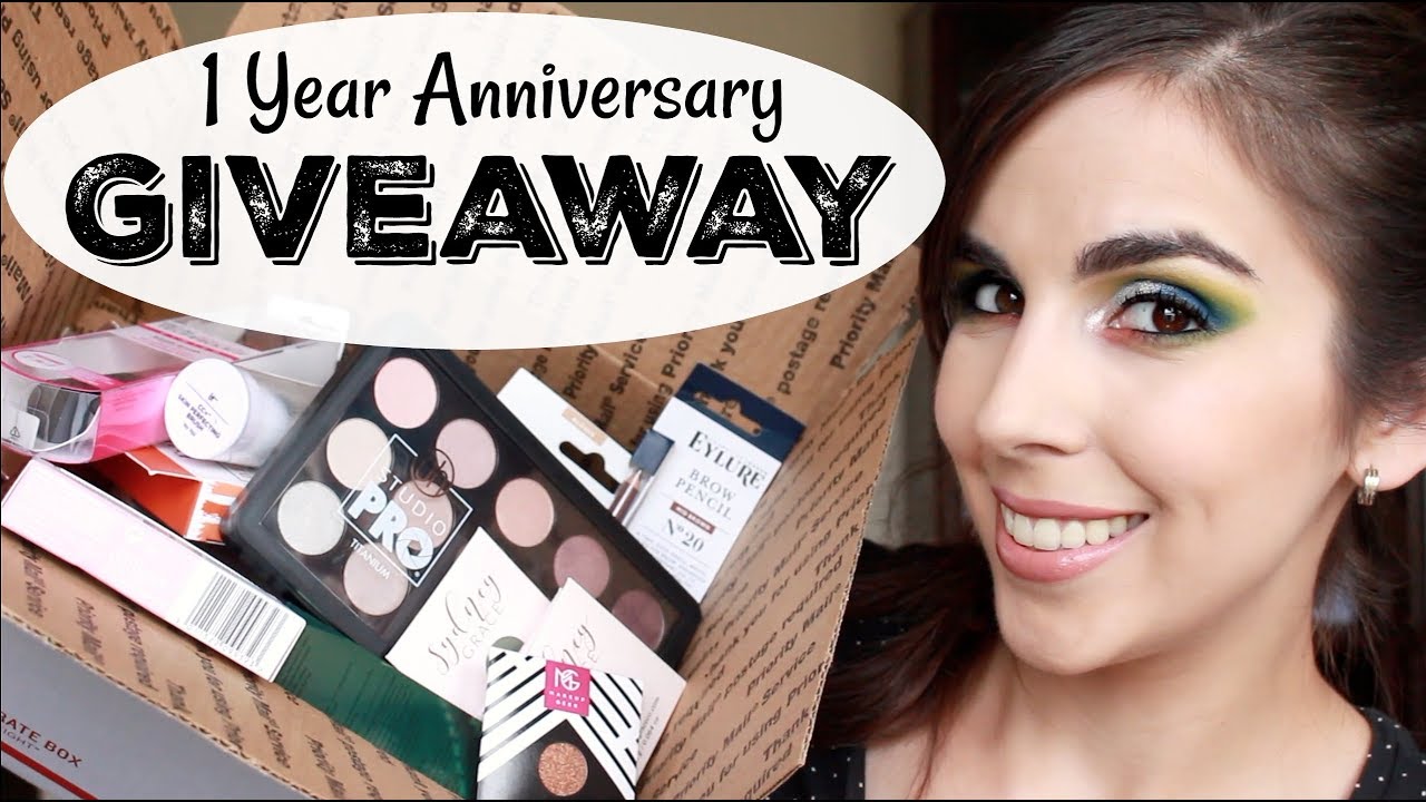 One Year Youtube Anniversary Giveaway | Katie Marie