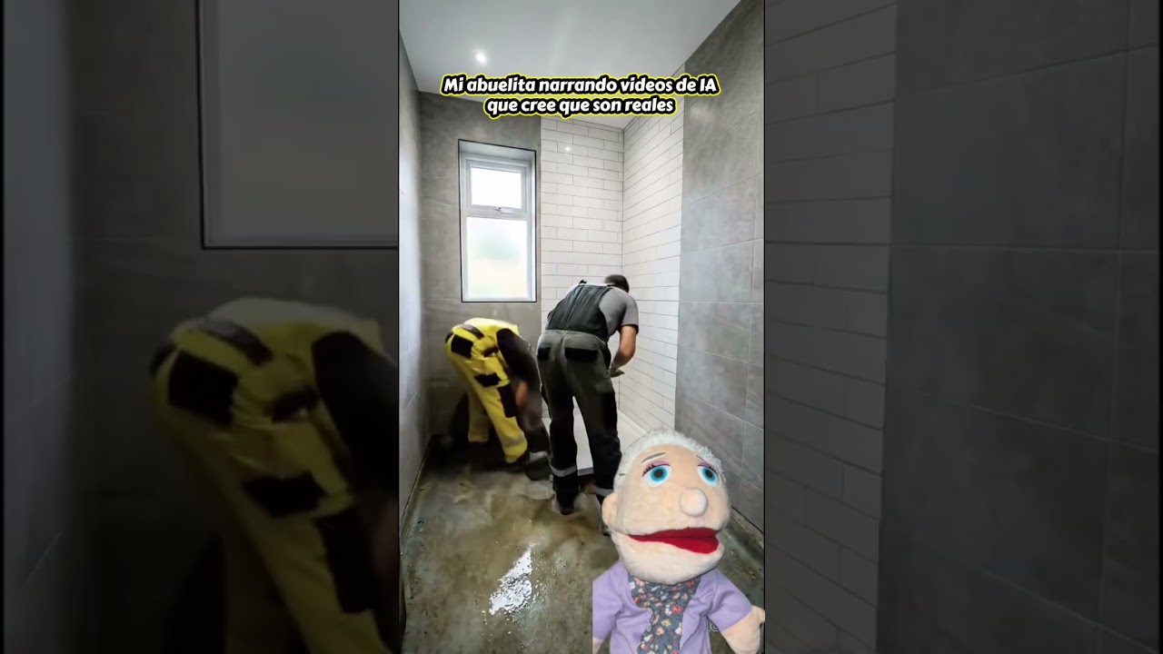 Mi abuela y la #IA #reaccionandoavideos #videoreaccion #remodelacion #construccion #nolopuedocreer