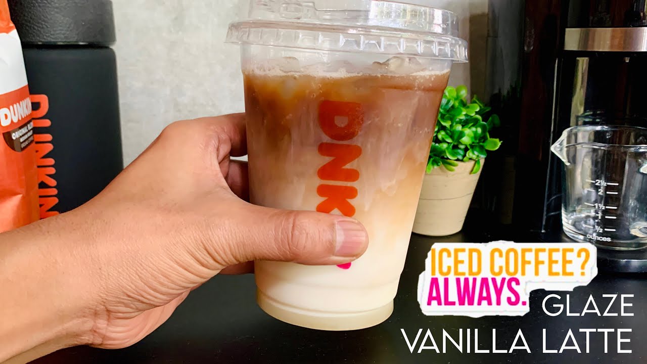 DIY Dunkin&rsquo; iced latte at home