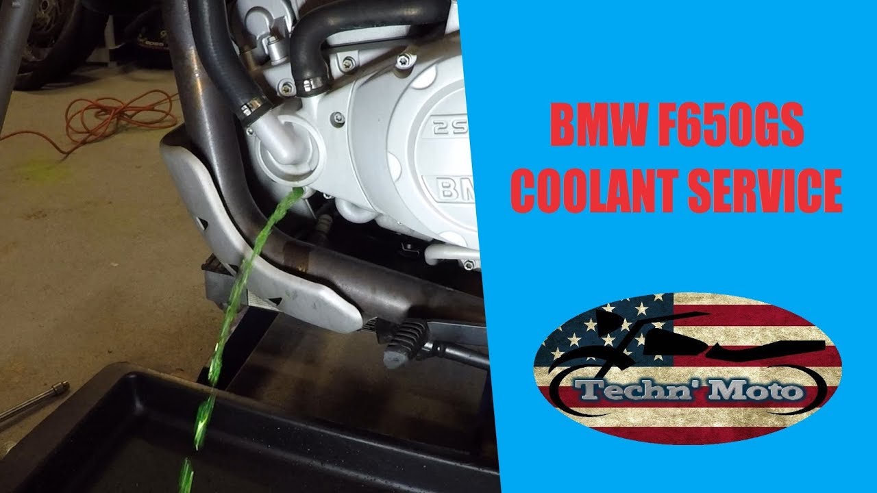 Coolant Service- 2007 BMW F650GS | Techn' Moto