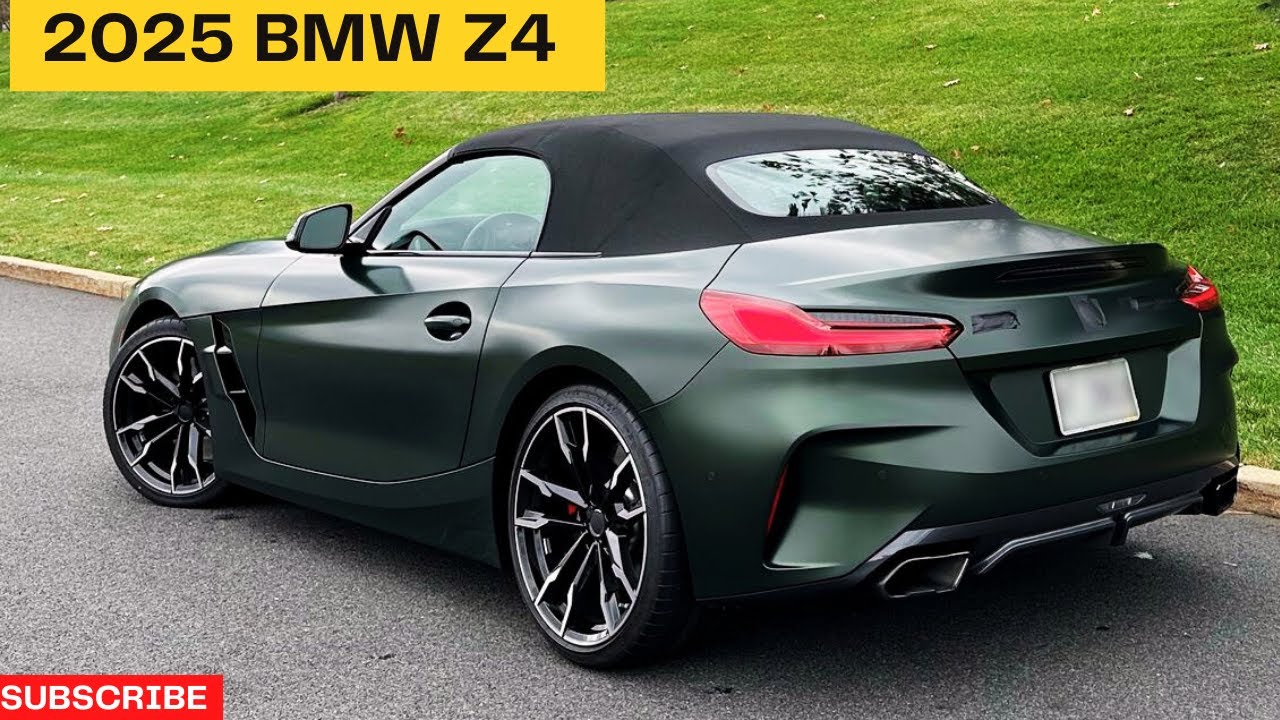 NEW 2025 BMW Z4 - Officially Launched with Better Performance