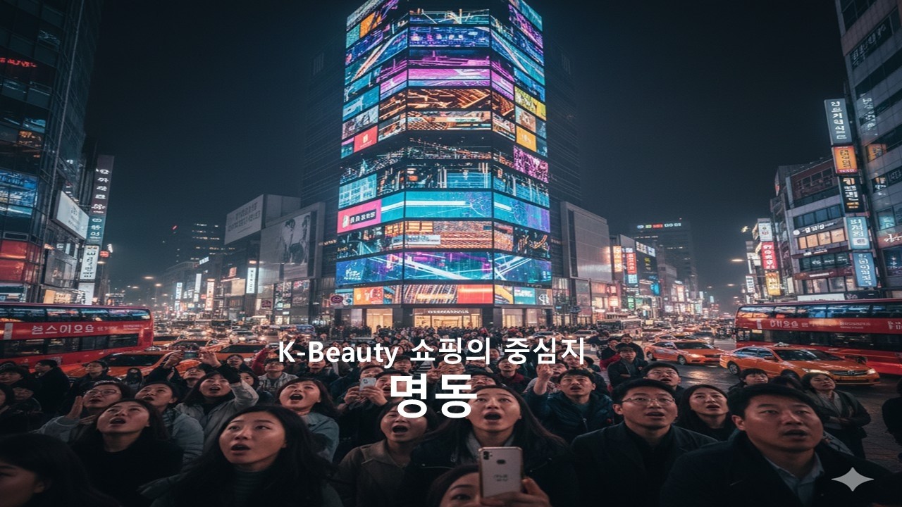 대한민국 전통 쇼핑의 명소인 명동 완벽 정복 가이드.