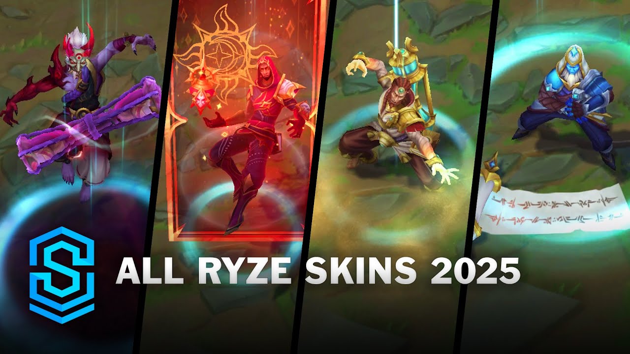 All Ryze Skins 2025