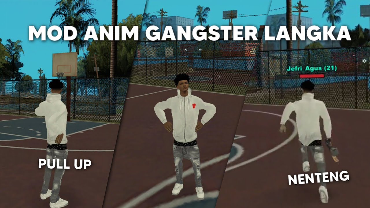 MOD ANIM GANGSTER LANGKA GTA SAMP ANDROID