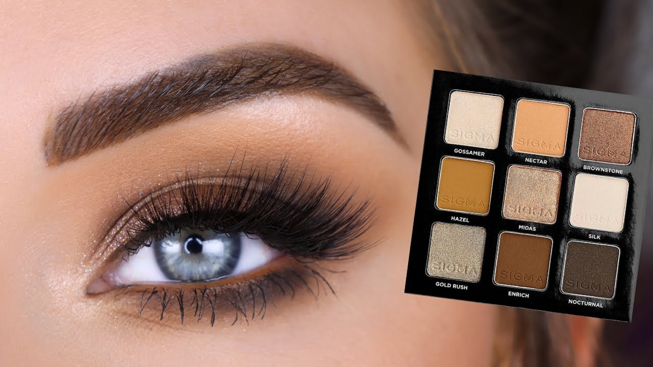 Sigma On-The-Go RITZY Palette | Smokey Eyeshadow Tutorial