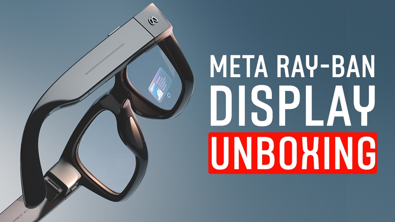 Unbox Therapy Reviews Meta Ray-Ban Display + Neural Band | The World&rsquo;s Most Advanced AI Glasses