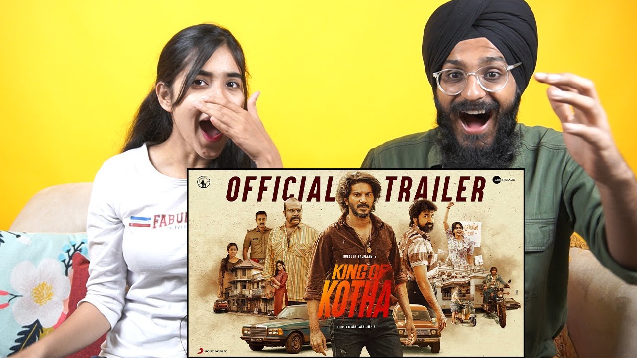 King of Kotha Trailer Reaction| Dulquer Salmaan | Abhilash Joshiy | Jakes Bejoy