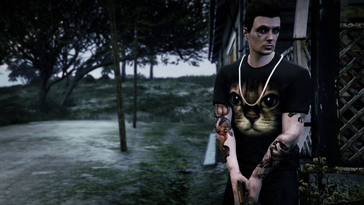 The rare colored (matte orange) Gauntlets, gta5 online.