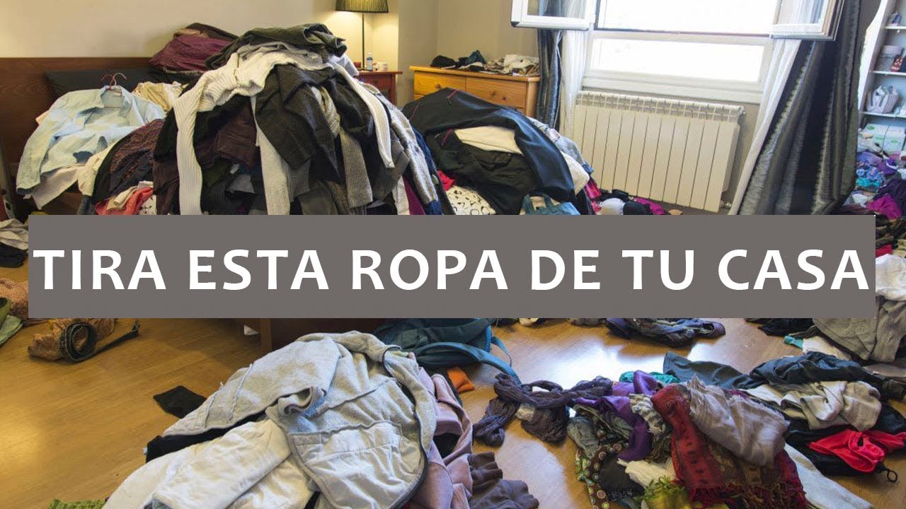 👕Tipos de ROPA y COSAS que DEBES TIRAR del CL&Oacute;SET de tu HABITACI&Oacute;N y CAJONES de Tu CASA: Minimalismo