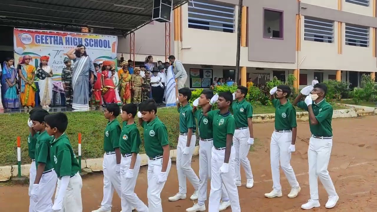 Geetha School-Mombojipally - 15-Aug Celabrations