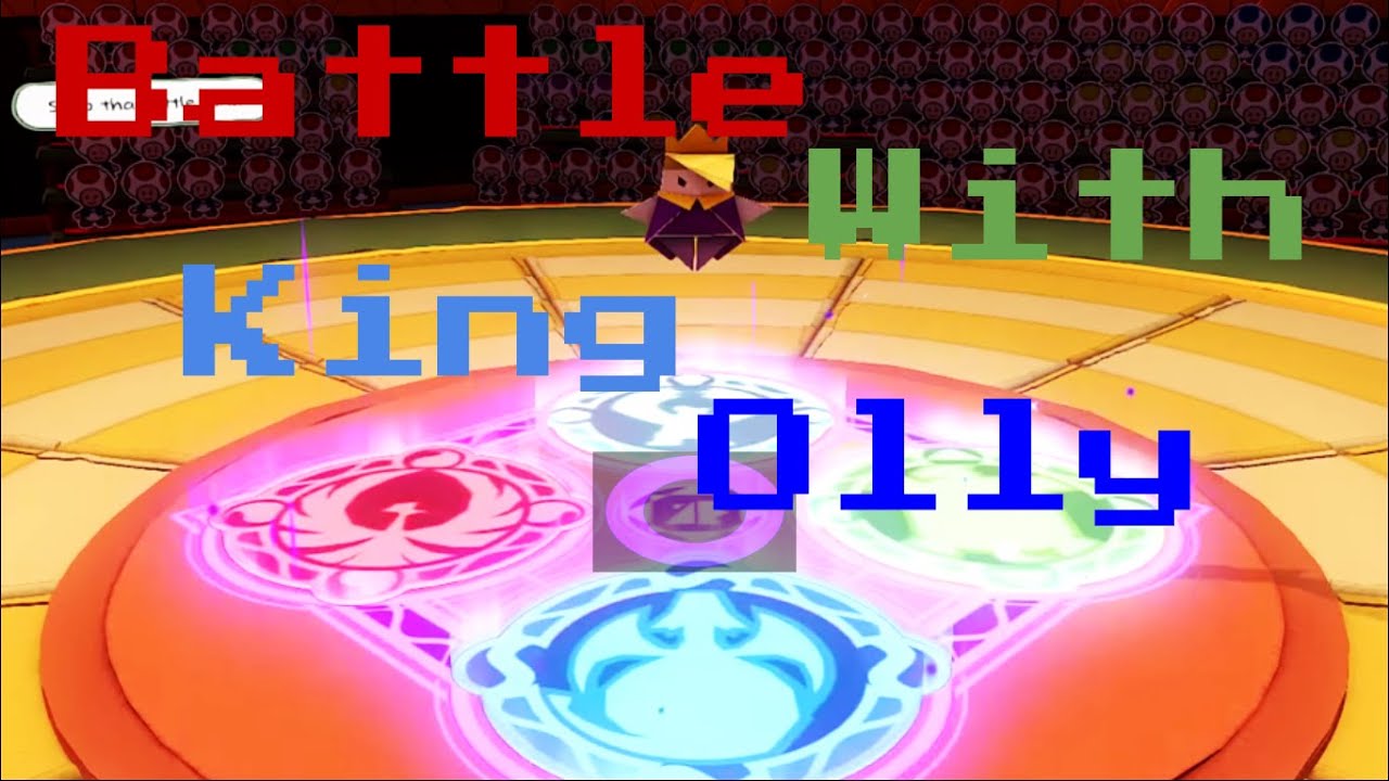 Battle With King Olly Remix | Paper Mario: The Origami King