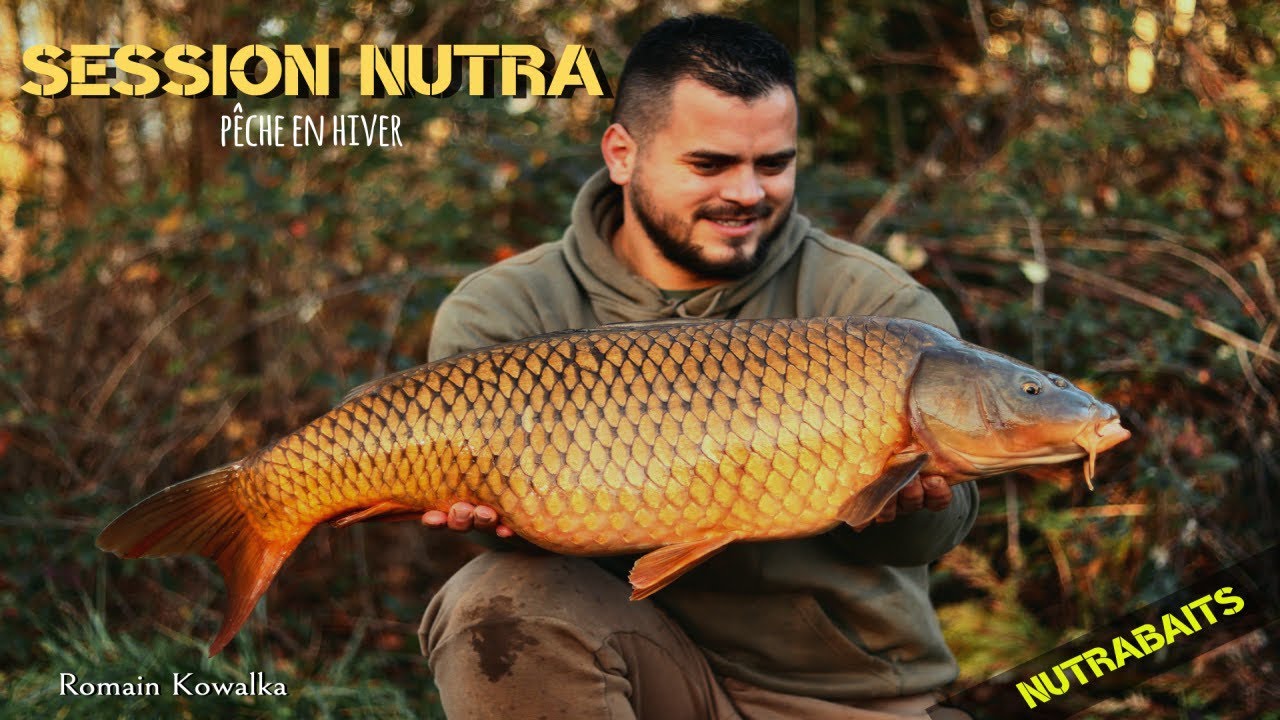 * Session Nutra - Pêche en hiver 🥶 * Romain kowalka team Nutrabaits 🇫🇷