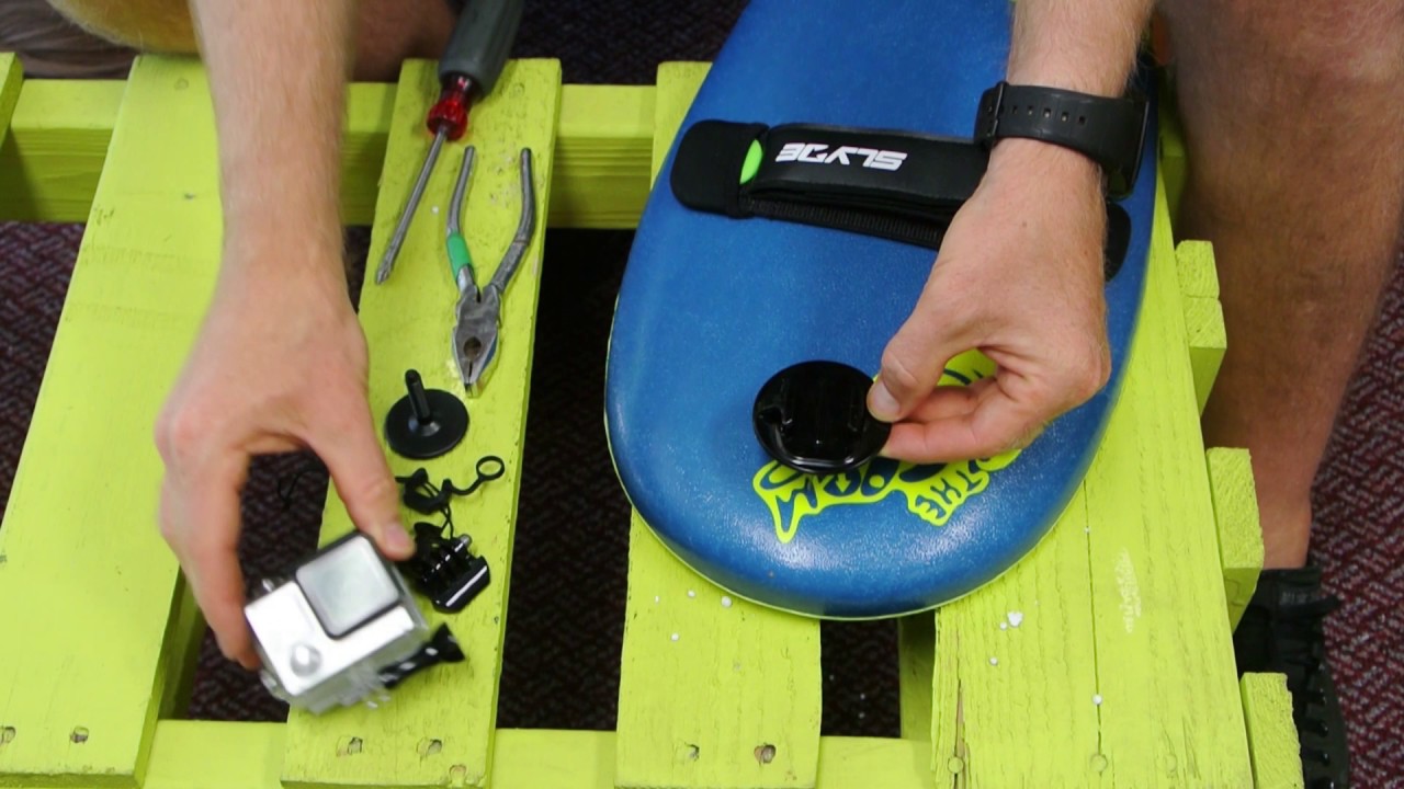 How To Attach Your GoPro Camera to The Soft Top Grom Slyde Handboard