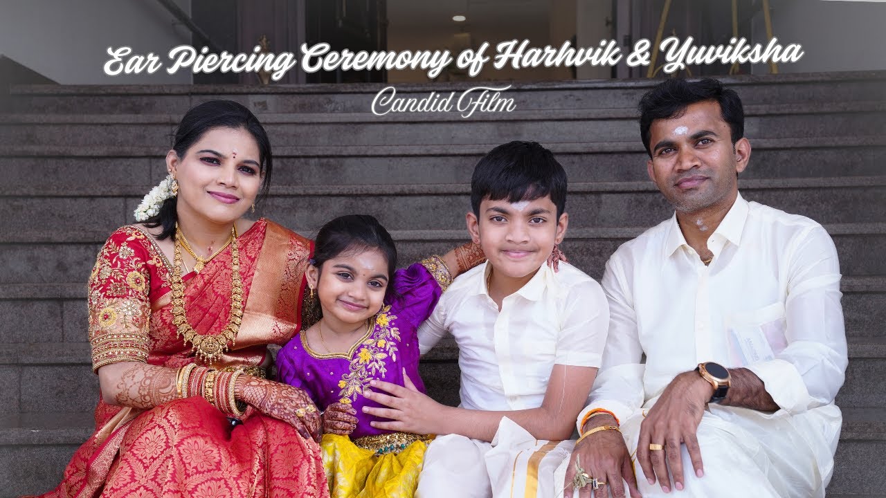 Harhvik & Yuviksha Ear Piercing Ceremony Candid Film | Fun, Love, Devotion loaded | Cinematic Video