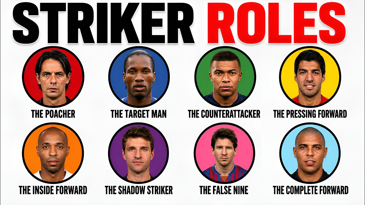 Every Football Striker Role Explained