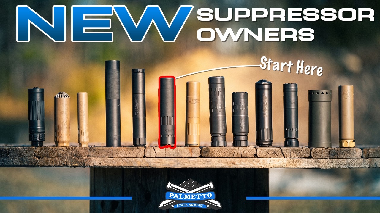 5 советов для новых владельцев глушителей | Palmetto State Armory
