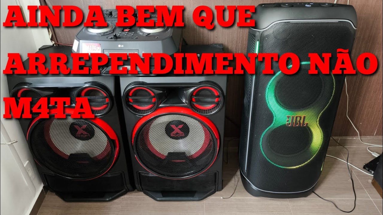 JBL PARTYBOX ULTIMATE VS CK 99 NÃO ESTÃO CONTANDO A VERDADE PARA A POPULAÇÃO