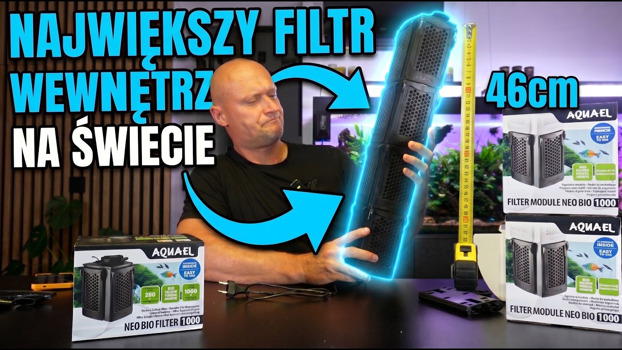 Aquael NEO BIO 1000 - Bydle nie filtr!