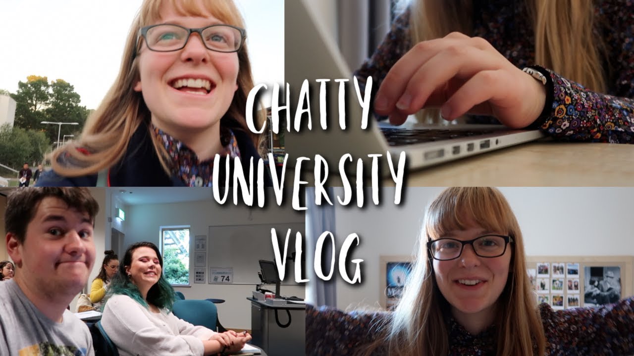 Cosy and Chatty Autumn University Vlog! || Laundry and the Library