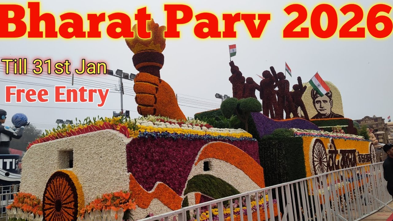 #Bharat Parv 2026 red fort Delhi / Bharat Parv red fort mela 2026 / Bharat Parv 2026 Delhi 