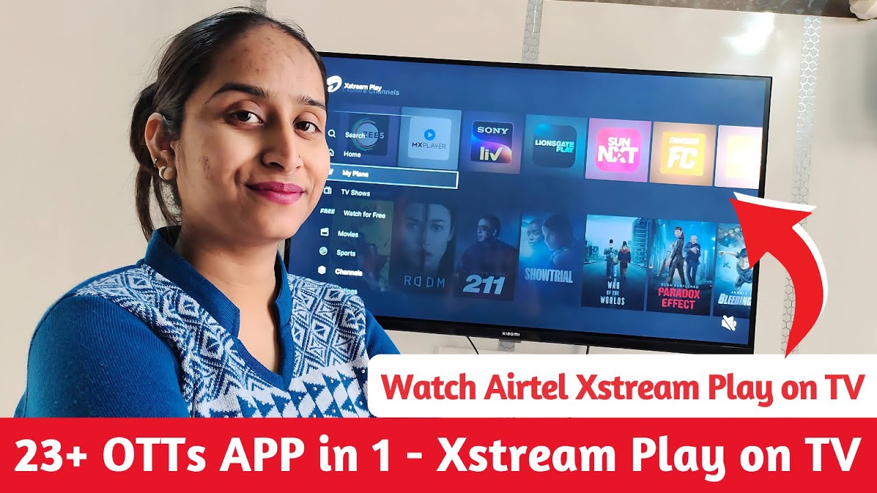 Airtel Xstream Play: 23+ OTTs in 1 | Airtel Xstream Play on Android TV 🔥 | Xstream Play on Smart TV