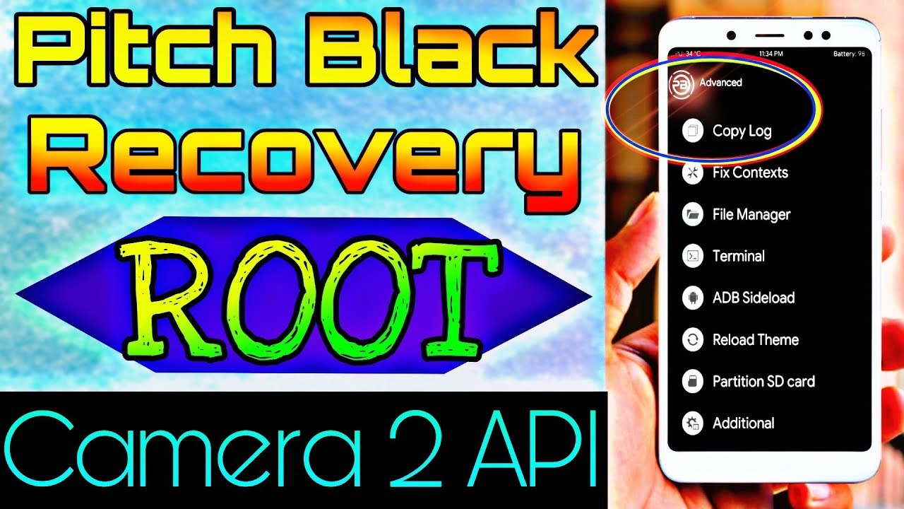 [2021] PITCH BLACK RECOVERY || Xiaomi Redmi Note 5 Pro