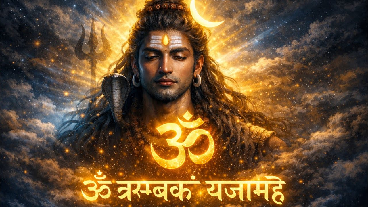महामृत्युंजय मंत्र जाप 🕉️ | Om Tryambakam Yajamahe 