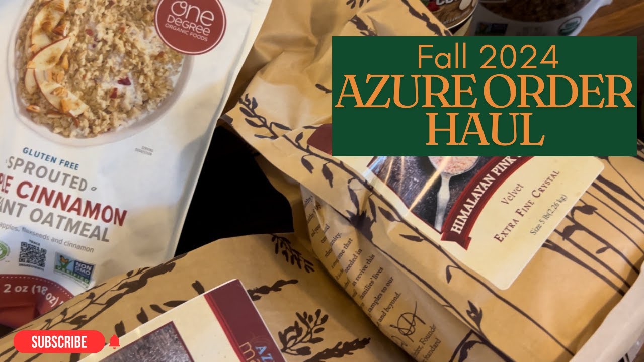 Fall 2024 Azure Order Haul