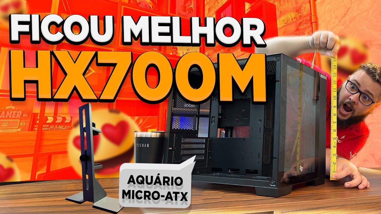 Pichau HX700M Enthusiast Edition (O Mais Desejado) Agora Micro ATX