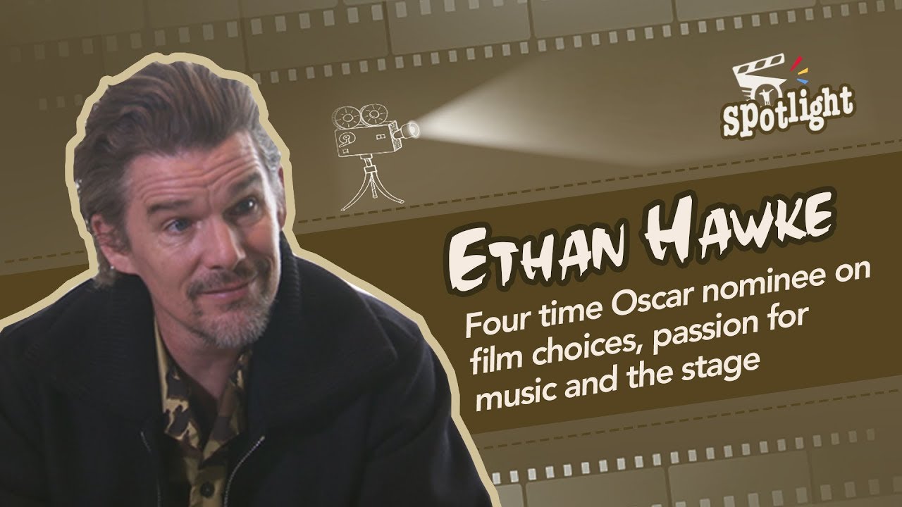 CGTN interviews Ethan Hawke at HIIFF
