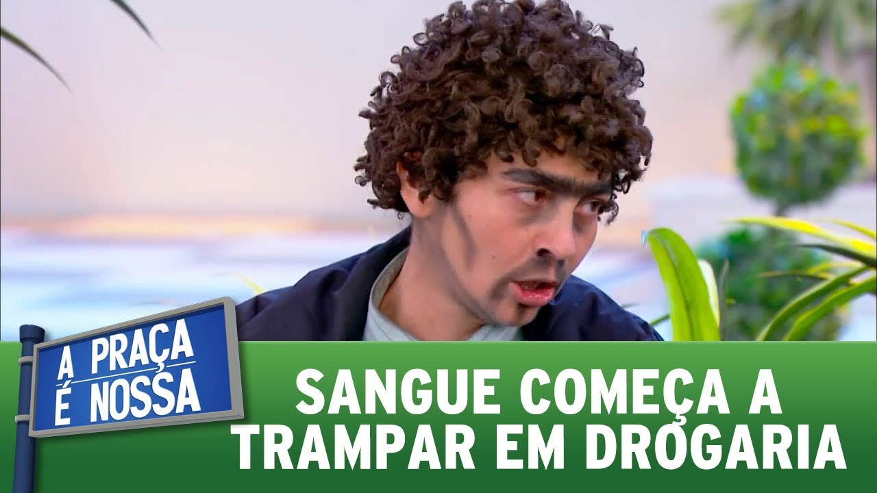 Sangue come&ccedil;a a trampar em drogaria | A Pra&ccedil;a &eacute; Nossa (17/08/17)