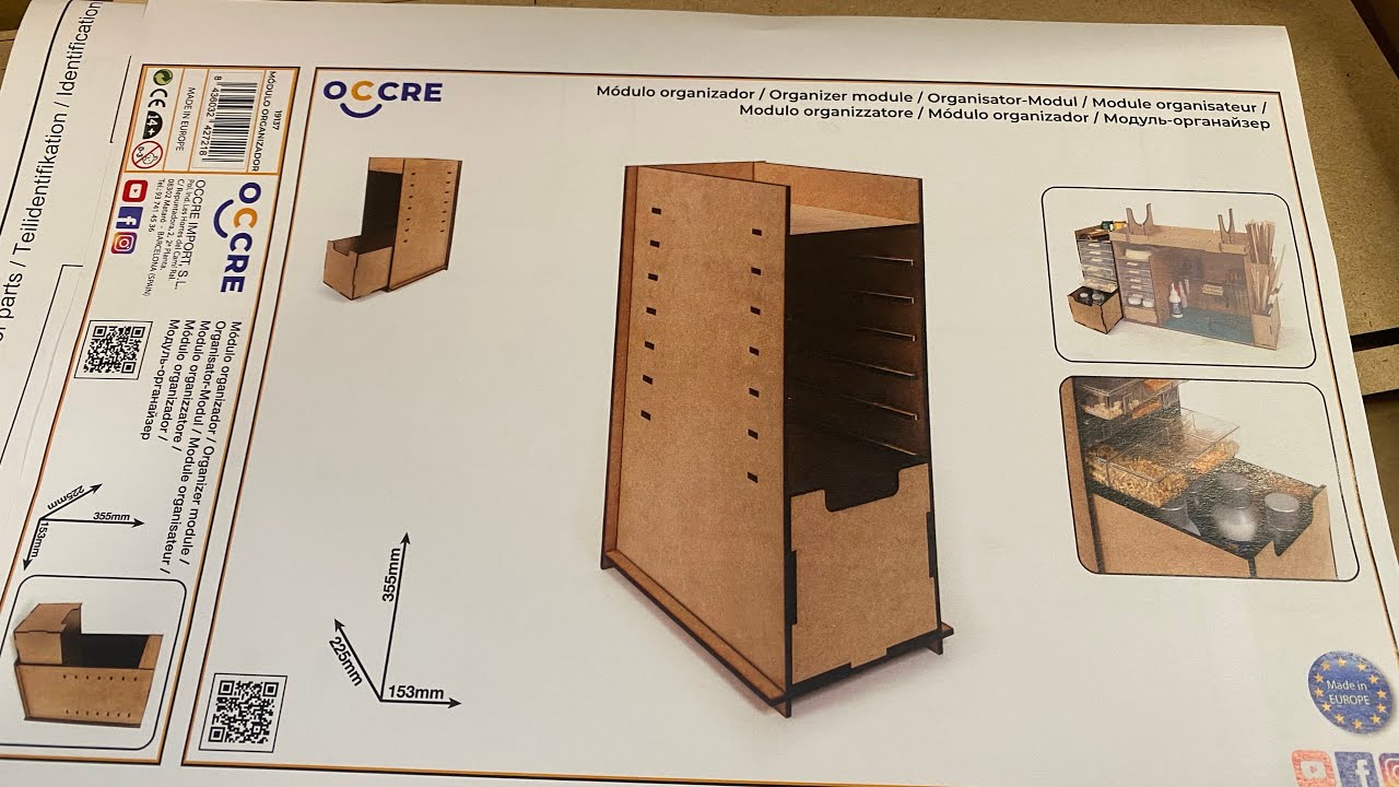 Building #Occre Organizer module. Adding to the workshop.