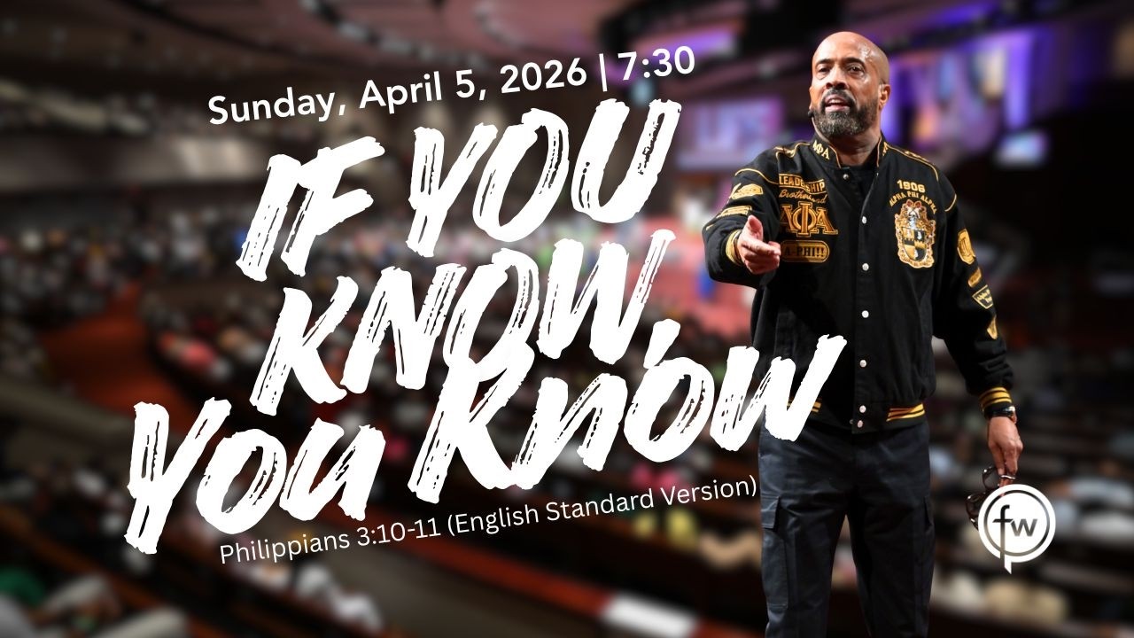 &laquo;Если знаешь, то понимаешь&raquo; &mdash; преподобный доктор Фредерик Д. Хейнс III.